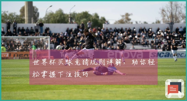 世界杯买球竞猜规则详解，助你轻松掌握下注技巧